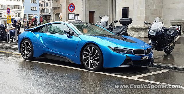 BMW I8 spotted in Zürich, Switzerland