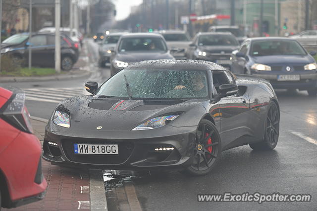 Lotus Evora spotted in Warsaw, Poland