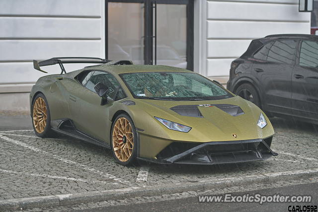 Lamborghini Huracan spotted in Warsaw, Poland