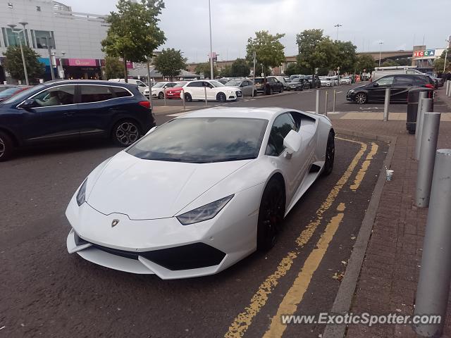 Lamborghini Huracan spotted in Glasgow, United Kingdom
