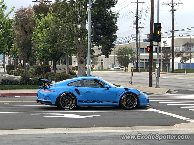 Porsche 911 GT3 spotted in Los Angeles, California