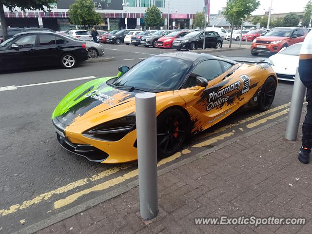 Mclaren 720S spotted in Glasgow, United Kingdom
