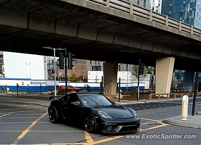 Porsche Cayman GT4 spotted in Manchester, United Kingdom