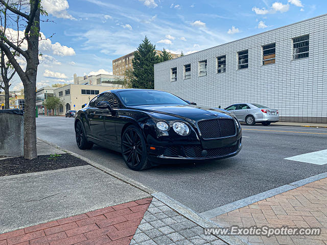 Bentley Continental spotted in Charleston, West Virginia