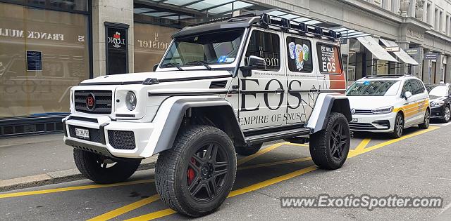 Mercedes 4x4 Squared spotted in Zurich, Switzerland