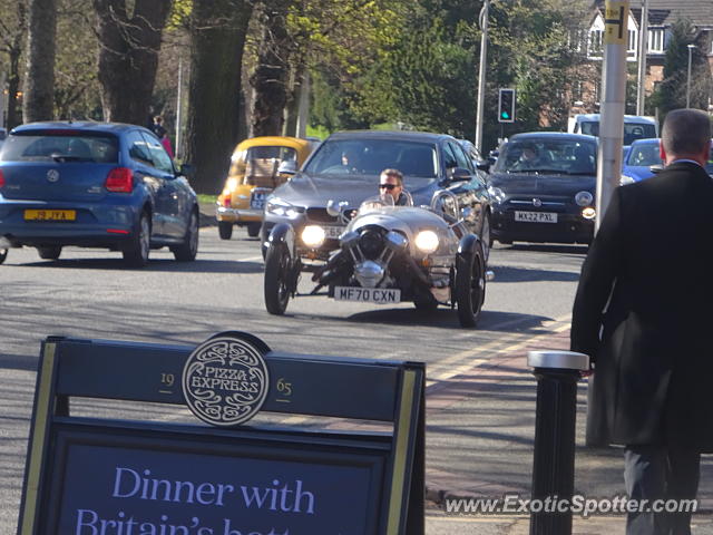 Morgan 3 Wheeler spotted in Wilmslow, United Kingdom