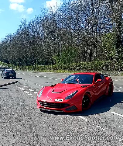 Ferrari F12 spotted in Handforth, United Kingdom