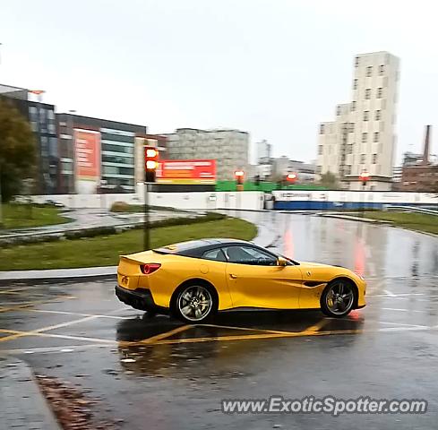 Ferrari Portofino spotted in Manchester, United Kingdom