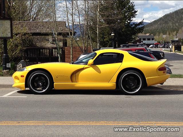 Dodge Viper spotted in Breckenridge, Colorado