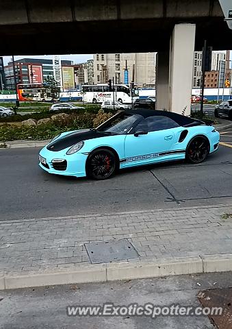 Porsche 911 Turbo spotted in Manchester, United Kingdom