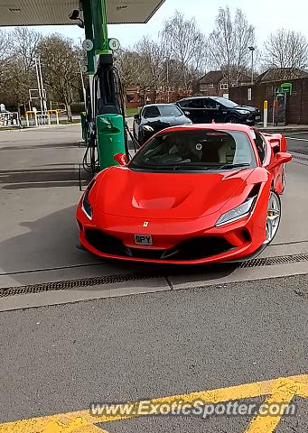 Ferrari F8 Tributo spotted in Wilmslow, United Kingdom
