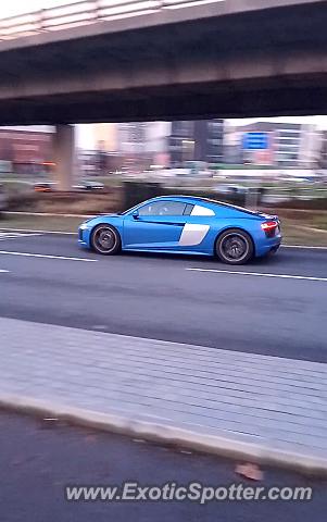 Audi R8 spotted in Manchester, United Kingdom