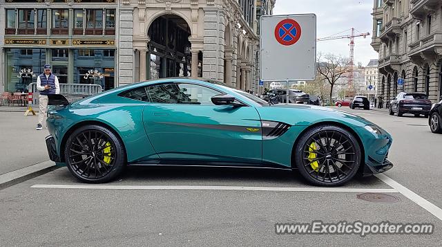 Aston Martin Vantage spotted in Zurich, Switzerland
