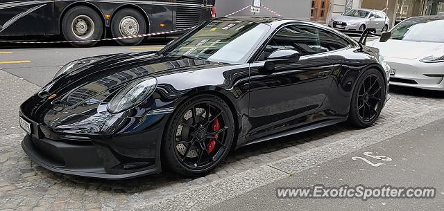 Porsche 911 GT3 spotted in Zurich, Switzerland