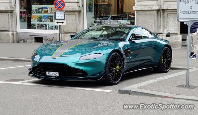 Aston Martin Vantage spotted in Zurich, Switzerland