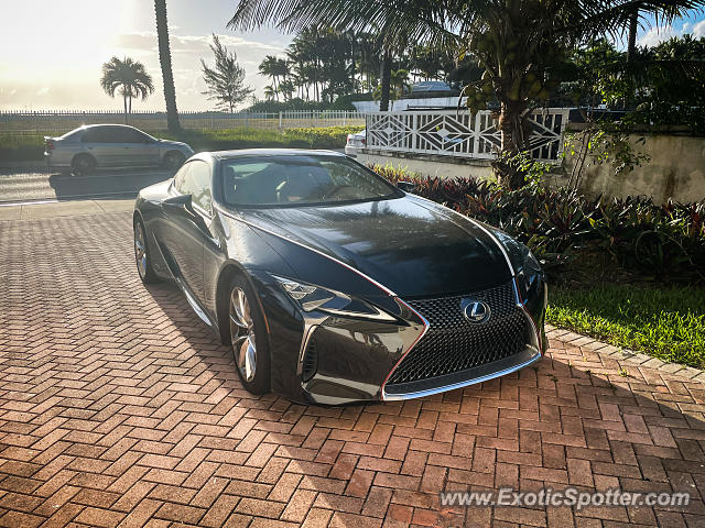 Lexus LC 500 spotted in Golden Beach, Florida