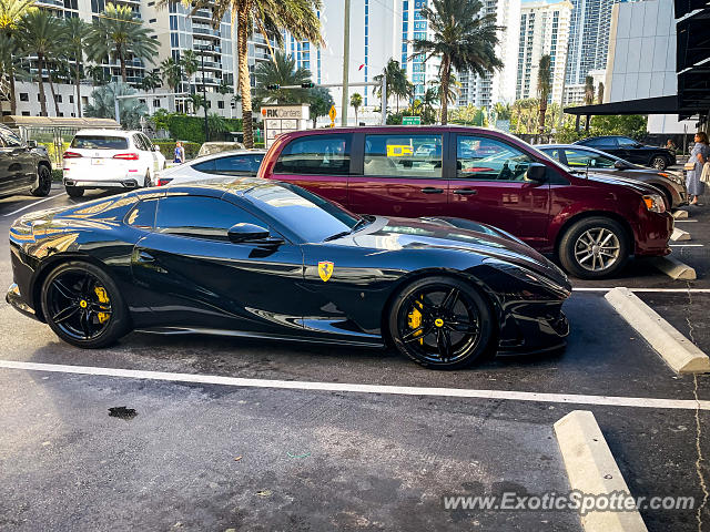 Ferrari 812 Superfast spotted in Sunny Isles, Florida