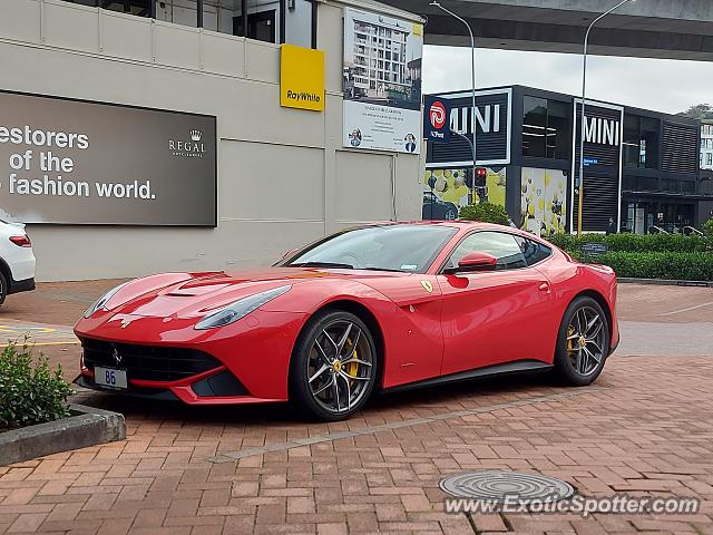 Ferrari F12 spotted in Auckland, New Zealand