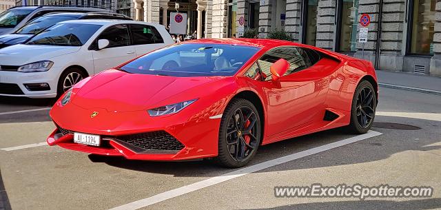 Lamborghini Huracan spotted in Zurich, Switzerland