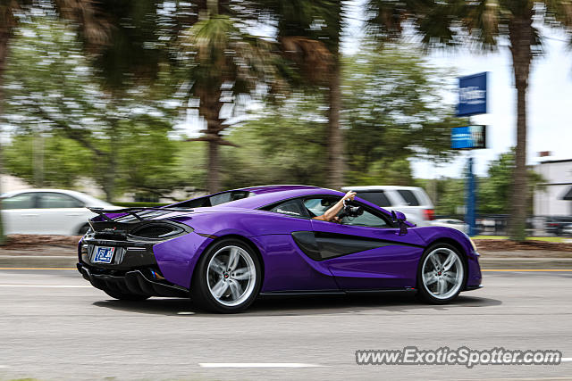 Mclaren 570S spotted in Jacksonville, Florida