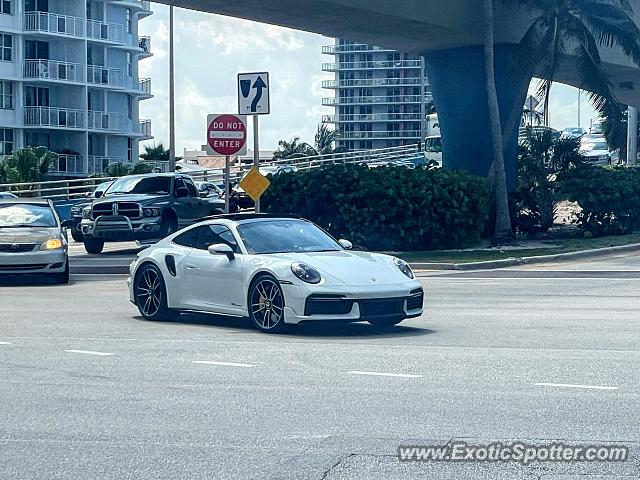 Porsche 911 Turbo spotted in Hollywood, Florida
