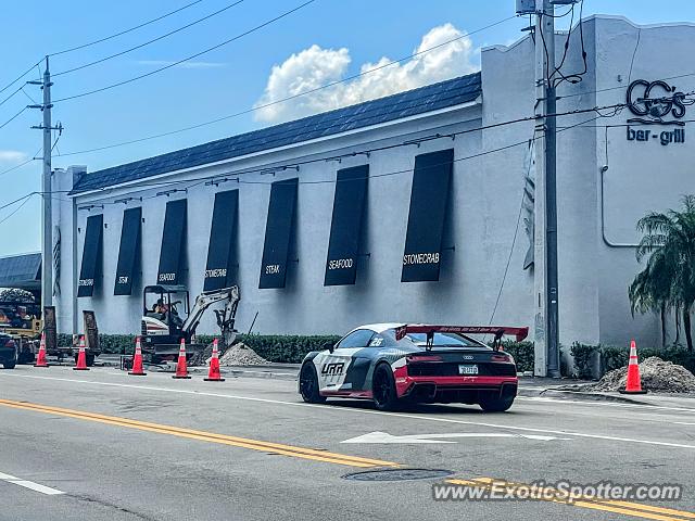 Audi R8 spotted in Hollywood, Florida