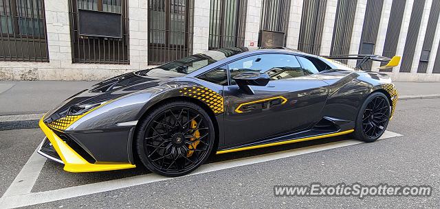 Lamborghini Huracan spotted in Zurich, Switzerland