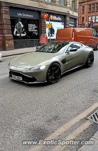 Aston Martin Vantage spotted in Manchester, United Kingdom