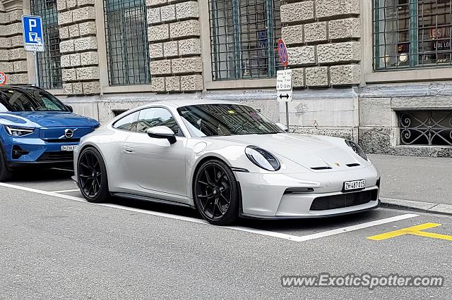 Porsche 911 GT3 spotted in Zurich, Switzerland