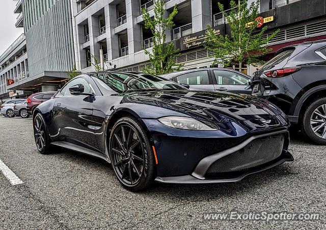 Aston Martin Vantage spotted in Weehawken, New Jersey