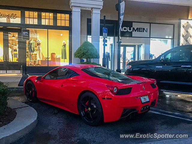 Ferrari 458 Italia spotted in Jacksonville, Florida