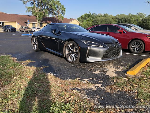 Lexus LC 500 spotted in Orange park, Florida