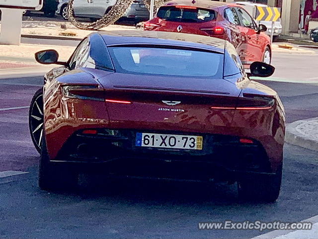 Aston Martin DB11 spotted in Quarteira, Portugal