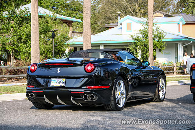Ferrari California spotted in Amelia Island, Florida