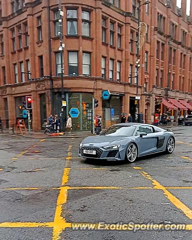 Audi R8 spotted in Manchester, United Kingdom