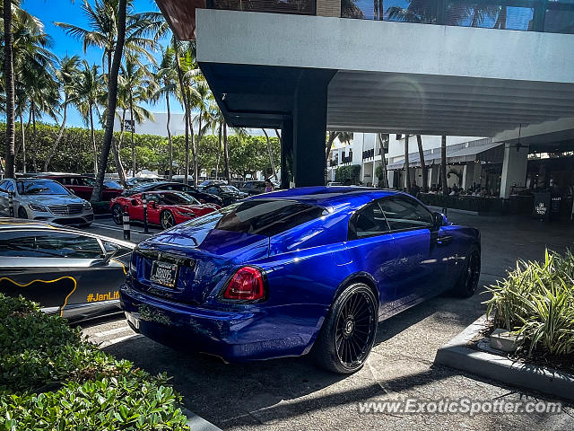 Rolls-Royce Wraith spotted in Bal Harbour, Florida