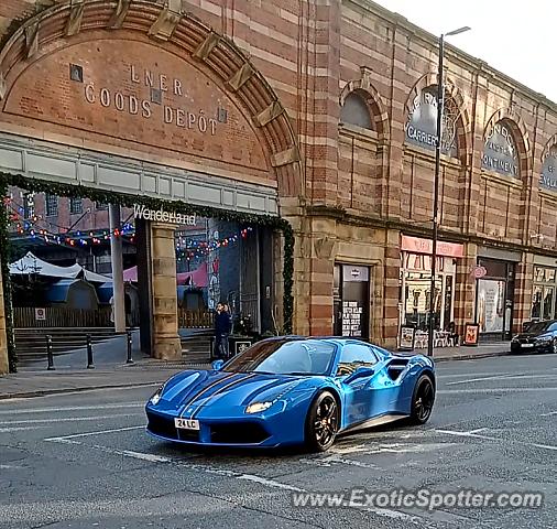 Ferrari 488 GTB spotted in Manchester, United Kingdom