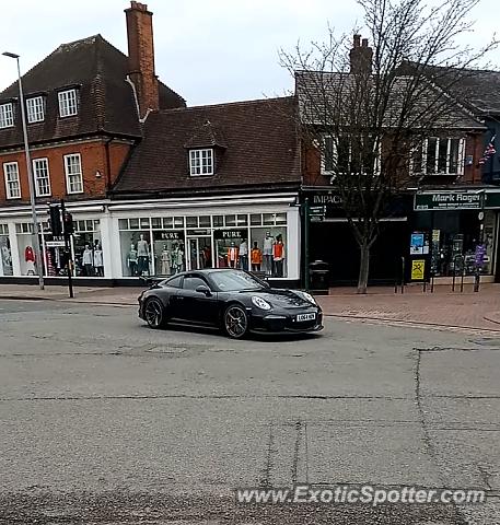 Porsche 911 GT3 spotted in Wilmslow, United Kingdom