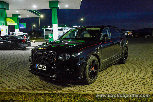 Bentley Bentayga spotted in Jelenia Góra, Poland