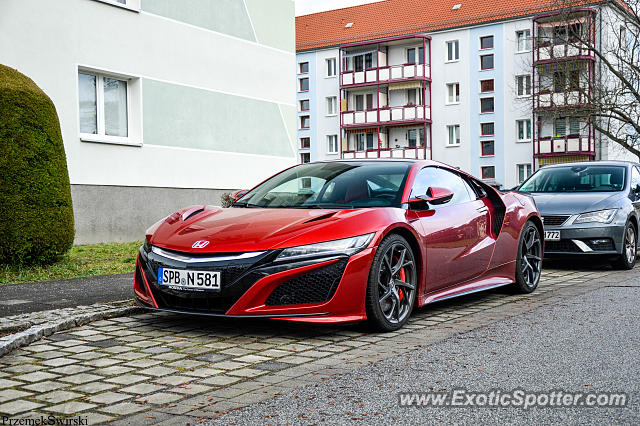 Acura NSX spotted in Spremberg, Germany