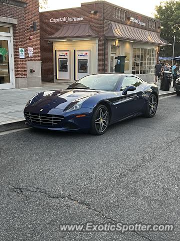 Ferrari California spotted in Washington DC, United States