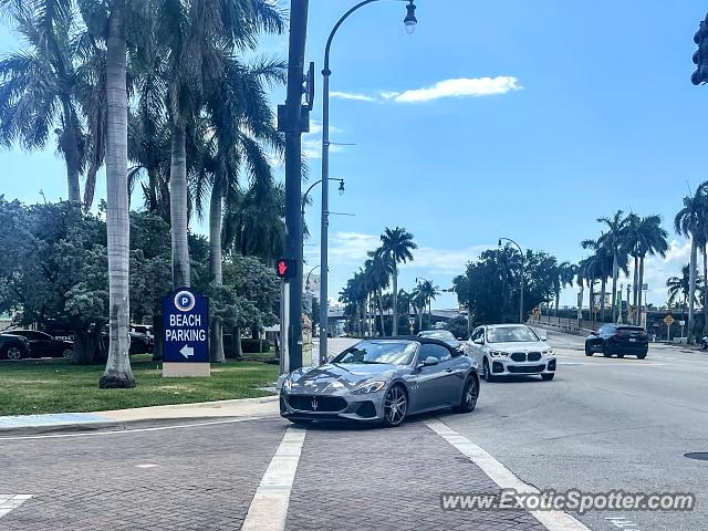 Maserati GranCabrio spotted in Hollywood, Florida
