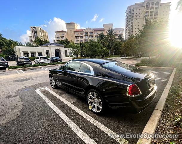 Rolls-Royce Wraith spotted in Aventura, Florida