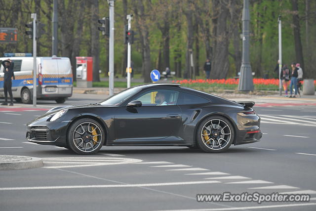 Porsche 911 Turbo spotted in Warsaw, Poland