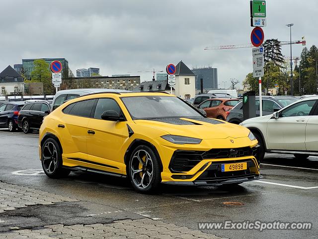 Lamborghini Urus spotted in Luxembourg, Luxembourg