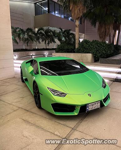 Lamborghini Huracan spotted in Kish Island, Iran