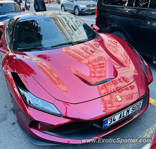 Ferrari F8 Tributo spotted in Istanbul, Turkey