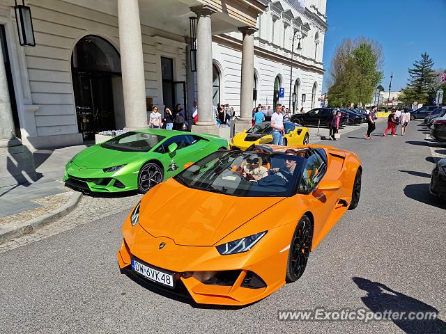Lamborghini Huracan spotted in Warsaw, Poland