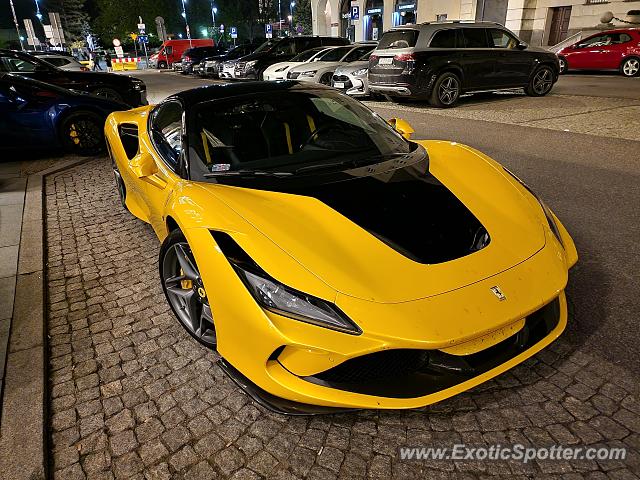 Ferrari F8 Tributo spotted in Warsaw, Poland