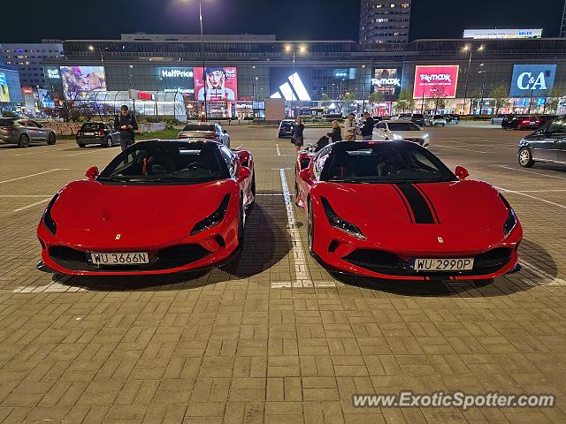 Ferrari F8 Tributo spotted in Warsaw, Poland
